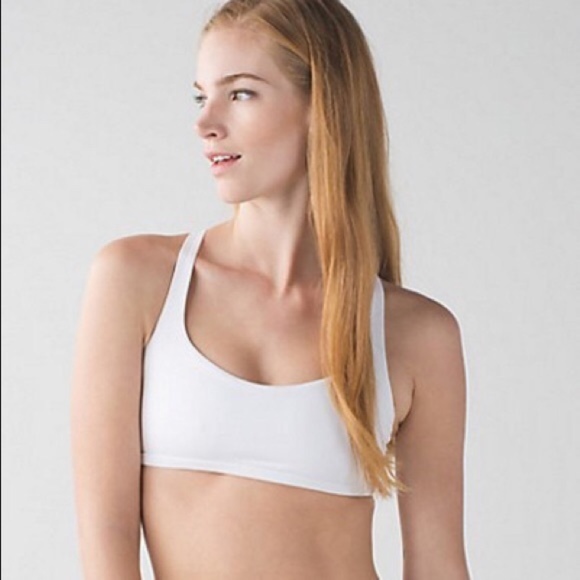 lululemon athletica Tops - Lululemon White Free to Be Sports Bra